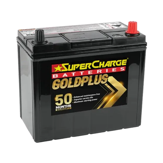 Supercharge MF55B24L Car Battery - 12V 500CCA 50-Month Warranty